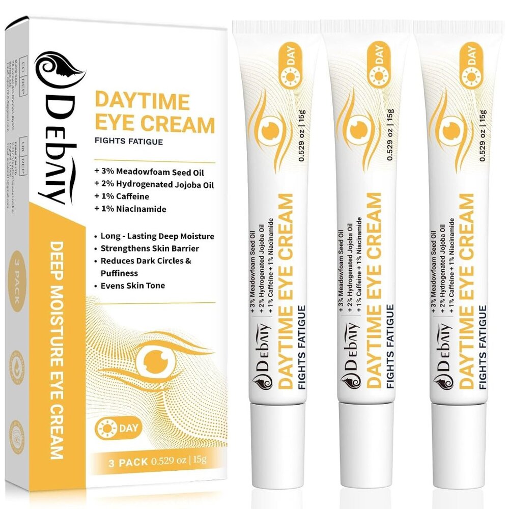 Debaiy Daytime Eye Cream 2% Jojoba Oil Anti-Wrinkle Anti-Aging Moisturizing NEW